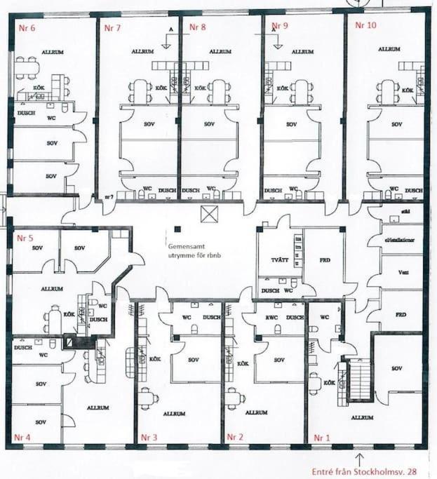 Nr6 Pa Sparet Norrköping Екстериор снимка